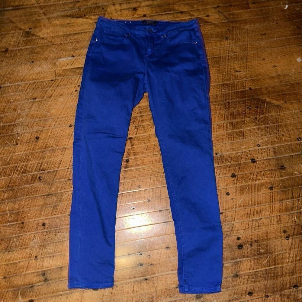 Scotch & Soda Women's Ankle Jeans in Bright Blue